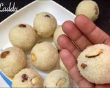 A picture of step 8 of Rava ladoo | Easy rava ladoo Recipe | Instant ladoo |.
