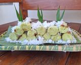 Foto langkah ke 14 dari resep Kue Putu Bambu (Versi Daun Pisang).
