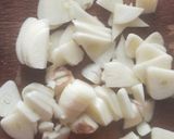 Foto langkah ke 2 dari resep Tumis Sawi Putih Buncis.