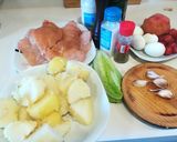 Foto del paso 1 de la receta Tarta salada de pollo