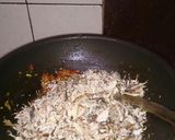 Foto langkah ke 6 dari resep Nasi bakar ikan Tuna Asap.