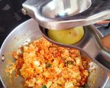 A picture of step 4 of Butter paneer masala BHURJI 😋.