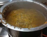 A picture of step 2 of Dal baati and churma.