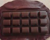 A picture of step 16 of Chocolate Ravioli with Khoya Filling.