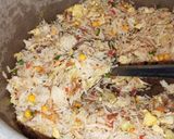 A picture of step 5 of Chinese Fried Rice.