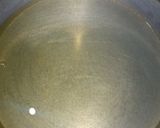 A picture of step 1 of Aloo Palak.