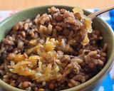 Foto del paso 6 de la receta: Mujaddara, plato especiado de lentejas, arroz y cebollas fritas 🥘 Muŷaddara, el favorito de Esaú