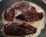 Une image de l'étape 1 de Foie de sanglier poêler.