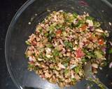 Healthy broken wheat and pulses salad recipe step 4 photo