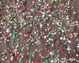 A picture of step 5 of Simple Graham Cracker Toffee.