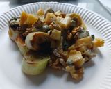 Foto del paso 9 de la receta: Puerros asados con Manzana y Queso azul en freidora de aire