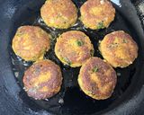 A picture of step 3 of Soya Aloo Tikki (Soya Potato Cutlet / Patty).