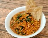 Foto langkah ke 4 dari resep MIE GET (indomie Goreng Cemek ala MIE GET cirebon).
