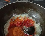 A picture of step 3 of #Par Pavbhaji.