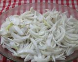 Foto del paso 4 de la receta: Bacalao con cebolla y moscatel al horno