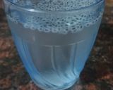 A picture of step 3 of Sabja Lemonade.