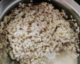 A picture of step 1 of South Indian Thayir Vadai.