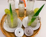Hình bước làm 3 của món Nha đam đường phèn hạt chia
