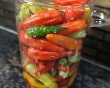 Foto langkah ke 2 dari resep Acar Cabe Rawit.