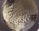 A picture of step 1 of Fried yam.