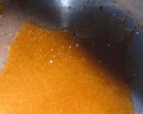 A picture of step 5 of Caramel Firni.
