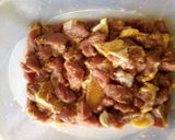 A picture of step 2 of Dry fry beef.