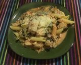 Foto del paso 11 de la receta: Pasta con pollo y espinaca