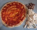 A picture of step 5 of Basic But Tasty Thin Crust Pizza.