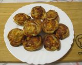 Töltött 🥐 leveles tészta 🥓 sonkával és parenyica sajttal 🧀 recept fázis 7 fotója