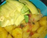 A picture of step 4 of Simple matoke.