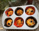 Une image de l'étape 6 de MUFFINS 🧁🍒CHERRY BLOSSOM🍒BLUBERRIES🫐🫐.
