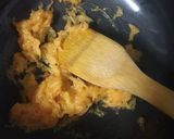 A picture of step 2 of Butter scotch musk melon halwa.