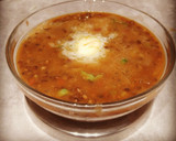 A picture of step 10 of Daal Makhni.