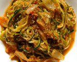 Foto del paso 7 de la receta: Espaguetis de calabacín con salsa de verduras