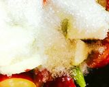 A picture of step 2 of Mix fruits pulp...!!!❤️(jam) Microwave recipe 👍.