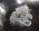 A picture of step 2 of Macaroni (in desi style).