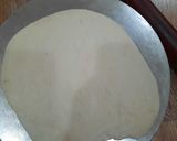A picture of step 6 of Veg shawarma famous in middle east country.