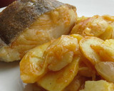 Foto del paso 4 de la receta: Bacalao al horno con patatas