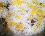 A picture of step 15 of Ahmed Abadi Pulao.