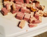 Krumplis tészta szalonnával recept fázis 1 fotója