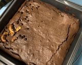 รูปขั้นตอนการทำที่ 9 ของ บราวนี่เนื้อหนึบ หม้ออบลมร้อน (Fudgy brownie)