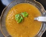 A picture of step 4 of Pumpkin soup.