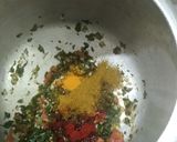 A picture of step 4 of Methi ka pulao.