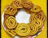A picture of step 14 of Moong dal jalebi.