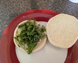 A picture of step 3 of Angus beef burgers 🍔.