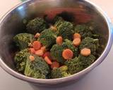 Gomba és virsli szalonna köntösben párolt zöldségekkel és hasábburgonyával #gluténmentes recept lépés 1 foto