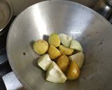 A picture of step 2 of Chicken Kasha.