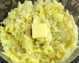 A picture of step 2 of Cheesy Chicken Ham Mashed Potato Patties.