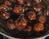 A picture of step 10 of Leftover rice Manchurian.