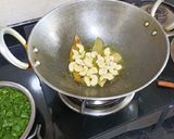 A picture of step 5 of Palak and Dudhi Malai Kofta.